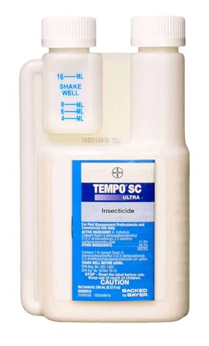 Tempo Ultra SC 240 ML (8.12 oz) Multi Use Pest Control Insecticide ~ Spiders Bedbugs Roaches Silverfish etc..