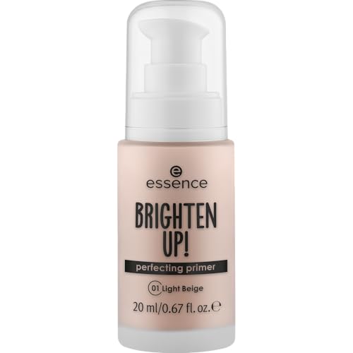 essence BRIGHTEN UP! perfecting primer, idratante, coprenza, preparatorio, naturale (20ml)