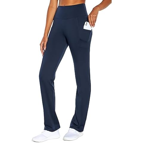 Marika Women's Standard Jada Eclipse High Rise Pocket Bootcut Pant, Midnight Blue Cover