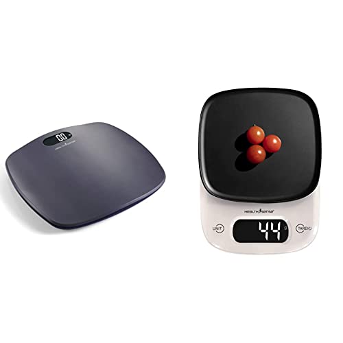 Image of HealthSense Weight Machine for Body Weight, Digital Weighing Scale & Weighing Machines with Strong ABS Build Body, Ultra-Lite PS 126 (Grey) & Weight Machine