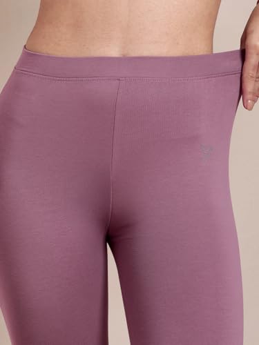 Image of TWIN BIRDS Tailored Cut and Classic Fit Super Stretchable Elastane Fabric Churidar Leggings for Women
