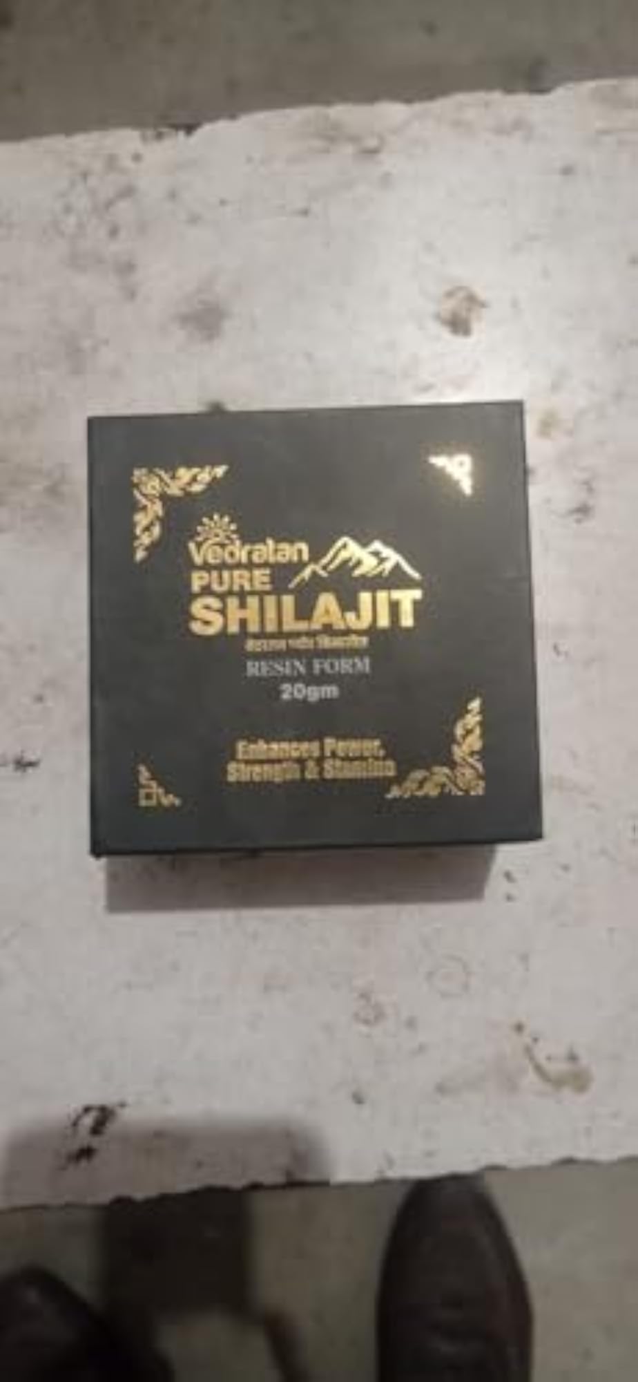 Vedratan Pure Shilajit Resin Form, 20g