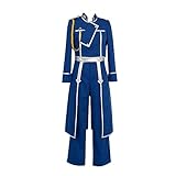 Ahmeddi Lieutenant Colonel Maes Hughes Cosplay Costume (Male XXL, Maes Hughes)