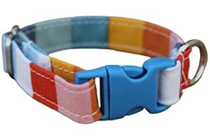 Ultra Refined Teacup Puppy Collar, Uniquely Tailored for the Tiniest of Pups (Stripes)