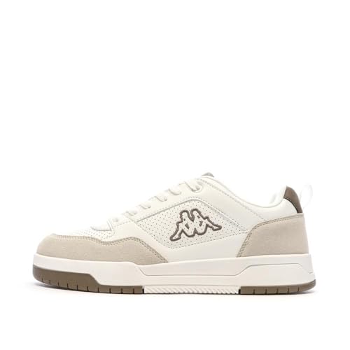 Kappa Baskets Blanches/Beiges Homme Manis Blanc 43FR