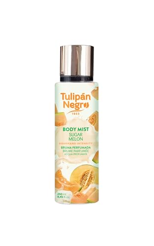 Tulipán Negro - Body Mist Sugar Melon, Bruma Corporal con Fragancia Dulce a Melón, Aroma Fresco y Refrescante para Uso Diario, 250 ml