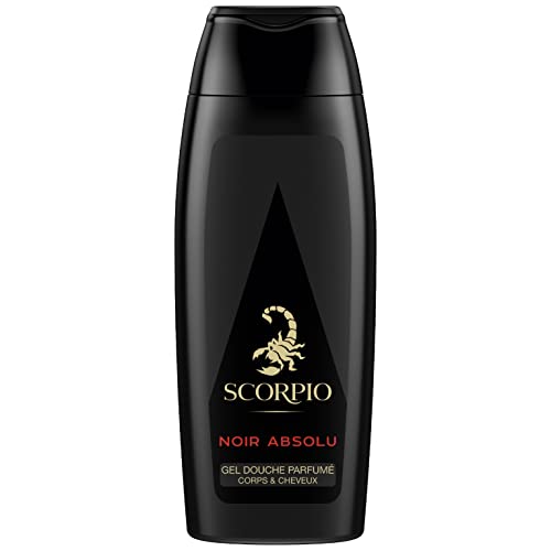 Scorpio - Gel Douche Corps Homme - Collection Noir Absolu - Format 250 ml