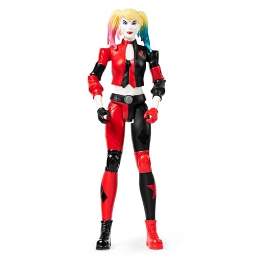 BATMAN 6056693 12-Inch HARLEY QUINN Action Figure, Multicoloured