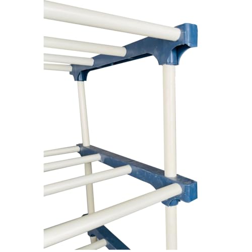 DEMARK 8 Layer Children Book Rack for Home Library, Metal Bookshelf, Stand for Study Room (8 Layer)