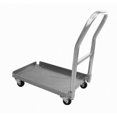 D18326-HAND Bun/Dough Pan Flat Dolly with Handle, 28" Length x 18" Width x 32" Height