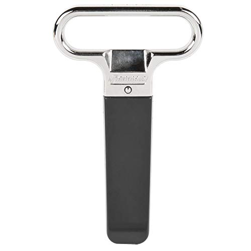 TableTop King 2125 Ahh Super! Chrome-Plated Two-Prong Cork Extractor with Black Sheath