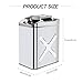 Camping Water Container 10 Gallon Portable Water Tank, 304 Stainless Steel, Sturdy and Durable, Ideal for Home and Outdoor Sports Water Storage,Water Jug for Camping
