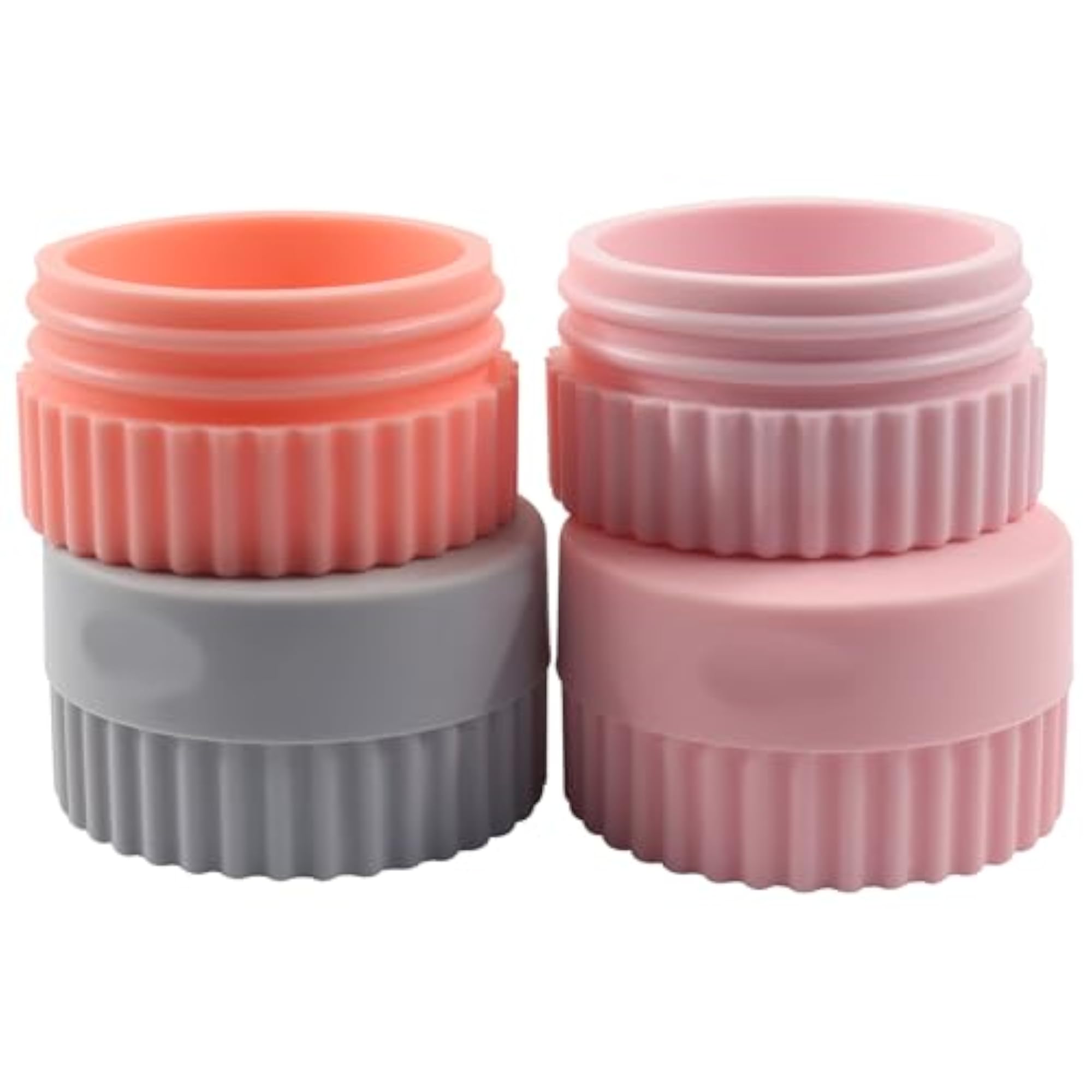 4pcs Travel Jars, 20ml Refillable Containers for Toiletries