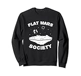 Photo Gallery flat mars society shirt globe planet flat earth theory felpa Photo Gallery flat mars society shirt globe planet flat earth theory felpa