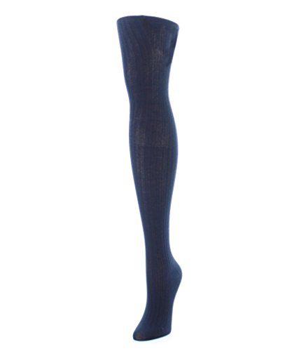 Image of Girls Ribbed Cotton Blend Sweater Tights