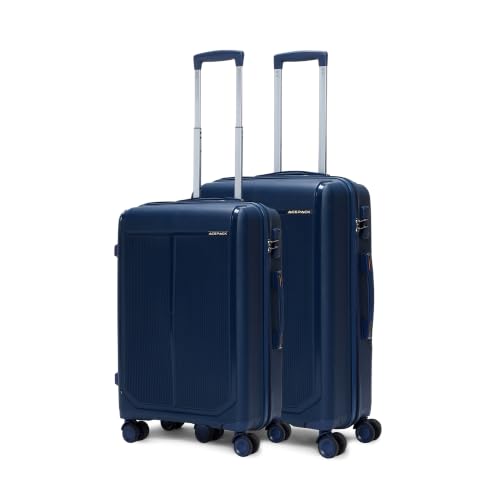 Image of ACEPACK by Verage Megatron Hard Side Polypropylene Luggage Set of 2 (Medium 74L + Large 103L) | Lightweight Unbreakable Suitcase Set with 360 Silent Spinner Wheels, Number Lock & Telescopic Handle