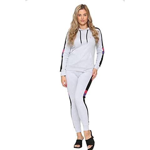 Bahob Women's Sportswear Set with Hoodie and Leggings Cover