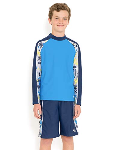 Tuga Boys Two-Piece Long Sleeve Swimsuit Set 2-14 Years, UPF 50+ Swimwear4