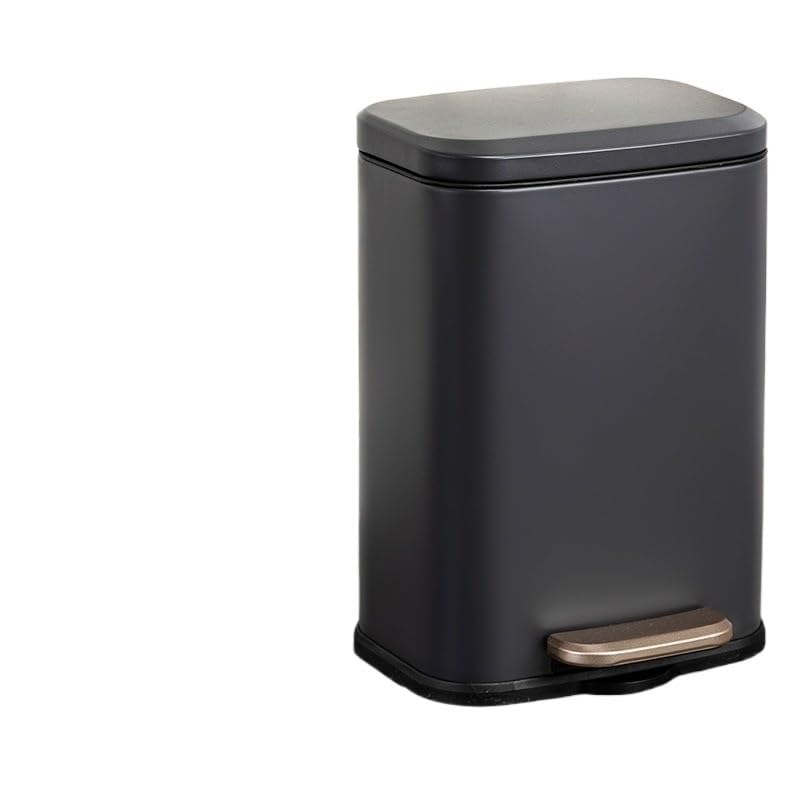Miniatura 6 de Contenedor de basura Cubo De Basura De Acero Inoxidable para Cocina, Papelera De Reciclaje Con Pedal, Con Tapa, Tipo Estrecho, Tapa de basura