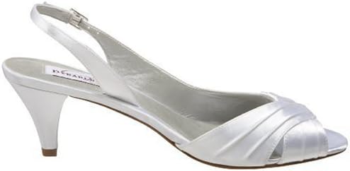 Dyeables Women's Nicky Sandal,White,7 W US | Image 5