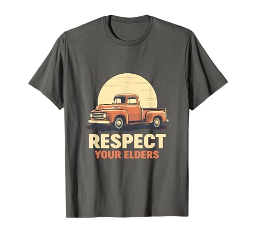 Camion Vintage Old Classic School American Pickup Retro Farm T-Shirt