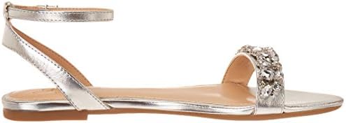 Jewel Badgley Mischka Ohara Minimalist Crystal Adorned Flats | Image 5