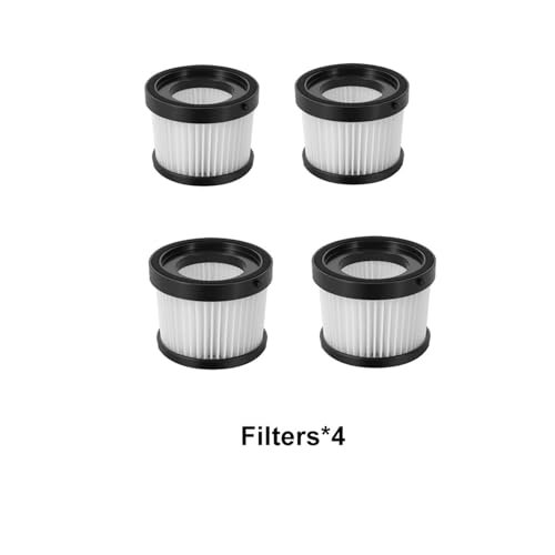 フィルター、マキタ対応、コードレスハンドヘルド掃除機交換用フィルター、掃除機電動工具(4pcs)