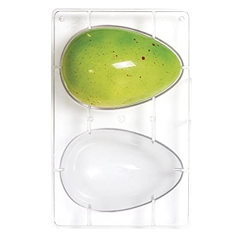 Moule à œufs en chocolat croustillant grâce au polycarbonate Decora 0050054