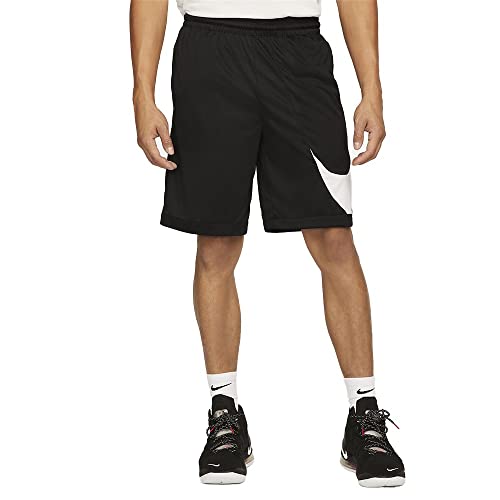 Nike Dri-FIT Men's Basketball Shorts -XL Black/White at Amazon
