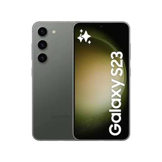 Smartphone Samsung Galaxy S23 AI Smartphone Android, 128 GB, Batteria 3900 mAh, Smartphone Senza Contratto Verde