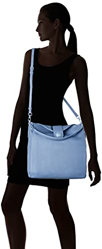 Roccobarocco Praga, Hobo Bag Donna, Azzurro