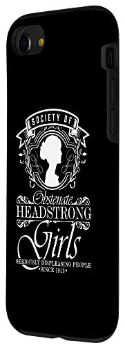 Iphone Se (2020) / 7 / 8 Jane Austen Quote Bookworm Novelist Reading Case #TOP1