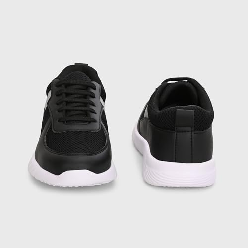 Image of Centrino Lightweight Sneakers for Men | Shoes for Man Stylish | Casual Breathable Lace-Up Canvas Walking Shoes | Cushioned Insole for All-Day Comfort | Anti-Skid Sole | Comfortable Mens Shoes Daily (6822)