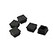 uxcell Plastic Square Blanking End Caps Tubing Tube Inserts 25x25mm 5 Pcs