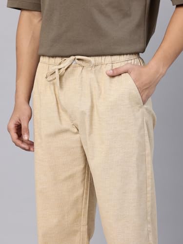 Image of Majestic Man Comfort Fit Solid Cotton Blend Casual Style Lounge Pyjama with 3 Pockets & Zip Closure