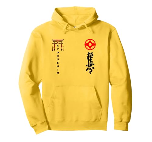 Karate Kyokushin, Kyokushinkai, Oyama, kanku, kanji Sudadera con Capucha