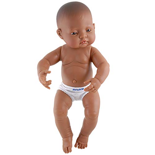 Muñeca Recién Nacida Anatómicamente Correcta, Niña Hispana miniatura 1