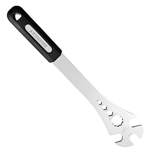 Toddmomy Bike Pedal Wrench Tool Multi-Function Dismantling and Mounting Tool for Easy Cycling Repairs Ergonomic Design for Comfort and Efficiency for All Types