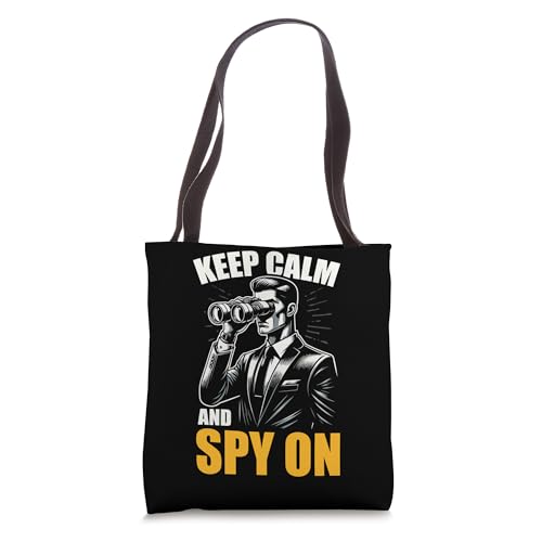 Secret Agent Undercover Detective Investigator Spy Tote Bag