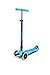 Produktbild Micro® Maxi Deluxe Klappbarer LED-Scooter, 3 Räder, 5-12 Jahre, Gewicht 2,5 kg, maximale Belastung 70 kg, Höhe 67-91 cm, rutschfeste Plattform aus Polypropylen (flexibel, hohe Widerstandsfähigkeit)