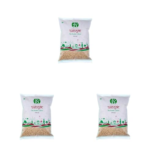 Image of S Siddhagiri's SATVYK THE HEALTH re STORE Jowar (1kg) - Unpolished Sorghum Millet | Desi Jowar | Gluten Free | High Plant Protein & Fiber Rich (Pack of 3)