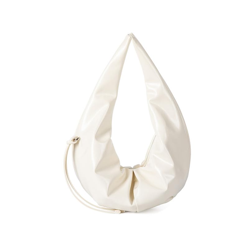 Sac à selle grande capacité en cuir ciré avec bandoulière réglable