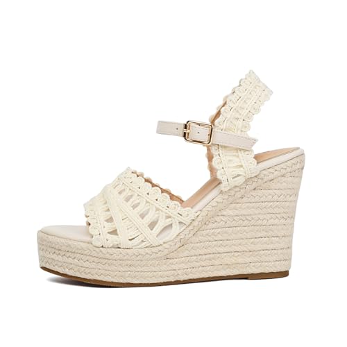 Image of Espadrille Wedge Sandals for Women Platforms & Wedges
