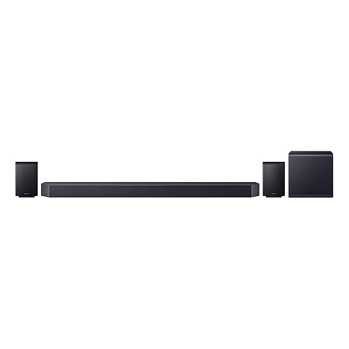Soundbar Série Q HW-Q990F 11.1.4 canais Subwoofer e Caixas traseiras 2025 Soundbar Série Q HW-Q990F 11.1.4 canais Subwoofer e Caixas traseiras 2025