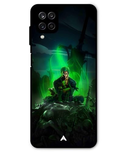 Image of Premium Anime 1 Case for Samsung Galaxy M42 (Glossy Finish) Soft-Touch Metal TPU Back Cover, Shockproof, Designer, Aesthetic Mobile Phone Case