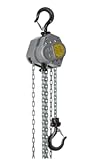Premium Flaschenzug Aluminium Stirnradkettenzug 250 kg 3,0 m Hub Aluminiumflaschenzug Kettenzug Handhebezug Ratschzug Chain Hoist