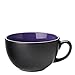 Price comparison product image Utopia Barista Indigo Cappuccino Cup 14oz, 40cl, CT9009-000000-B01006, Pack of 6