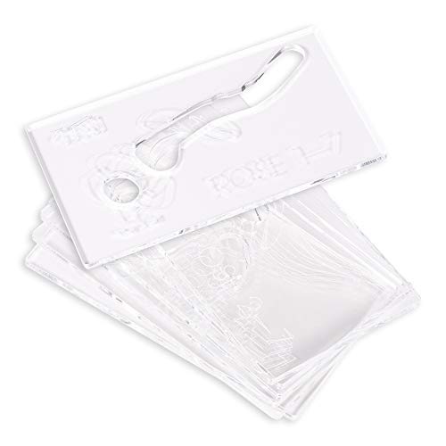 Rose - Acrylic Router Inlay Templates for Precise Wood Inlay