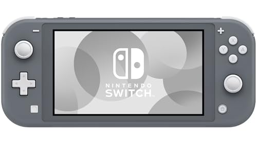 Image of Nintendo Switch Lite Console - (Japanese Version) | Handheld Gaming System | Compact & Lightweight | Region-Free | Built-in Controls | Great for Travel & Kids | Japanese Packaging (Gray)