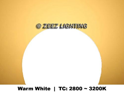 ZEEZ Lighting - LED A-Shaped A19 Light Bulb 7W Equivalent 60W Incandescent Lamp - Soft Warm White - 1 Pack